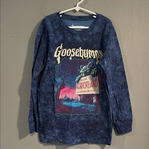 ‼️5 for $25 / Goosebumps Long Sleeve Tye Dye Graphic Tee Boys Size 10